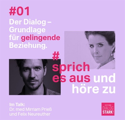 Dr. Mirriam Prieß im Gespräch mit Ex-Skirennläufer Felix Neureuther - Dialogstark! #sprich es aus und höre zu